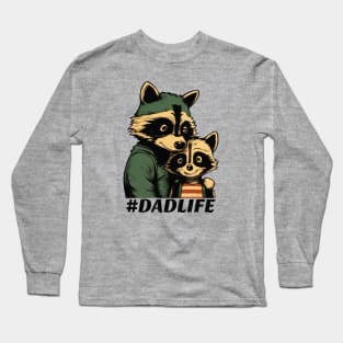 Raccoon dad Long Sleeve T-Shirt